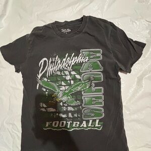 Junk Food Clothing Philadelphia Eagles NFL Vintage Tee Women's | S